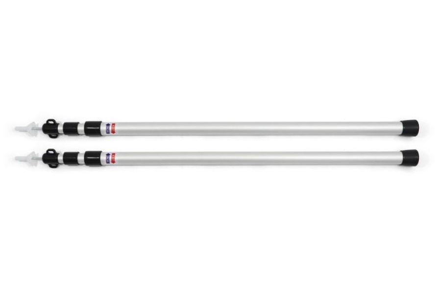 Basic Nature 3-section alu Pole, extendable. 2 pcs. Basic Nature 3-section alu Pole, extendable. 2 pcs.  ()