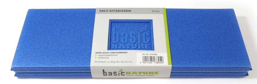 Basic Nature Sitzkissen Basic Nature Sitzkissen Farbe / color: blau ()