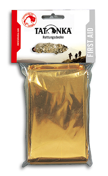 Tatonka Rettungsdecke gold/silber