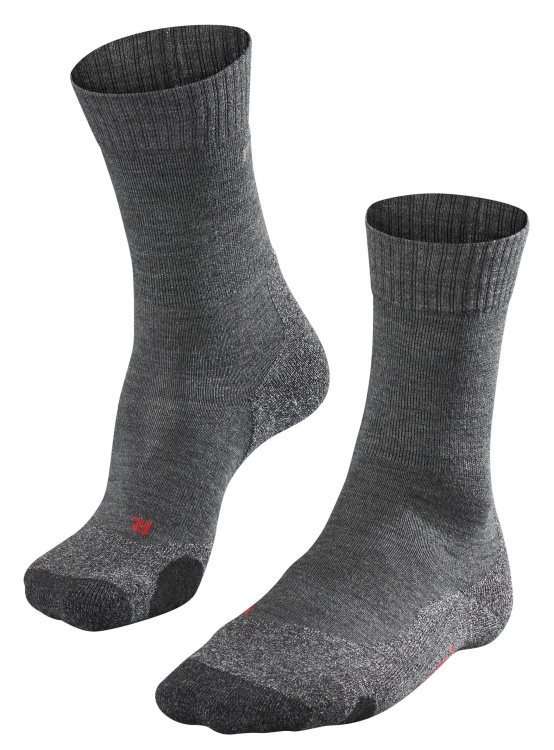 Falke TK2 trekking sock Women Falke TK2 trekking sock Women Farbe / color: asphalt melange ()