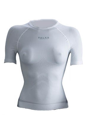 Falke Running Athletic Fit Short Sleeved Shirt Women Falke Running Athletic Fit Short Sleeved Shirt Women Farbe / color: white ()