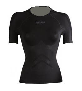Falke Running Athletic Fit Short Sleeved Shirt Women Falke Running Athletic Fit Short Sleeved Shirt Women Farbe / color: black ()