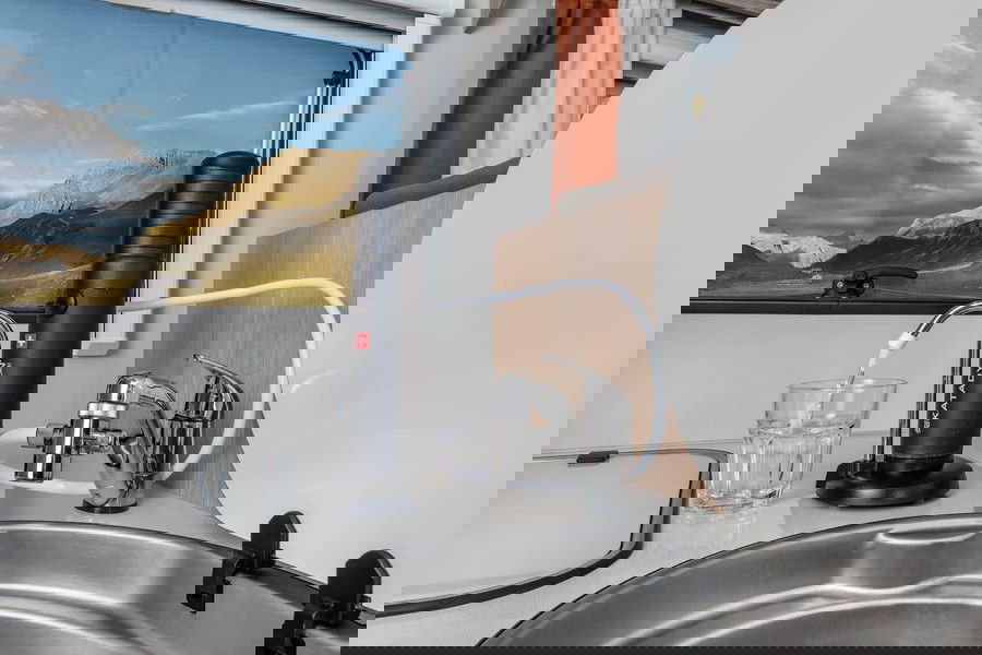 Anwendungsbeispiel Wasserhahn-Anschlussset