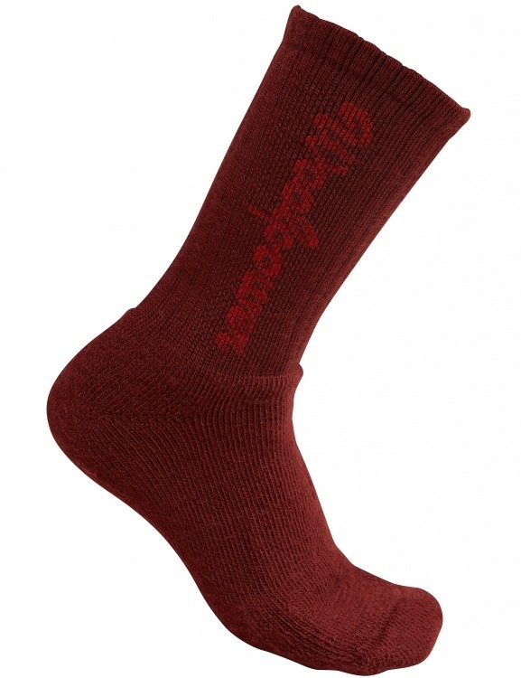 Woolpower Kids Socks Logo 400 Woolpower Kids Socks Logo 400 Farbe / color: rust red ()