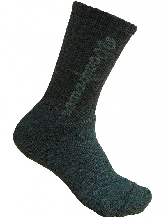 Woolpower Kids Socks Logo 400 Woolpower Kids Socks Logo 400 Farbe / color: forest green ()