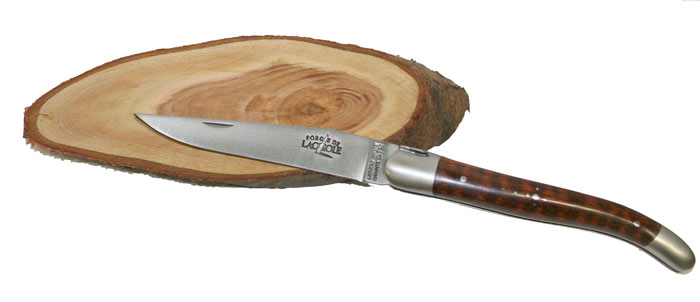 Laguiole Forge de Laguiole Knife, 2 Mitres Inox Laguiole Forge de Laguiole Knife, 2 Mitres Inox Farbe / color: amourette ()