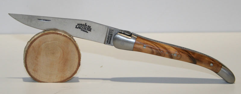 Laguiole Forge de Laguiole Taschenmesser, 2 Mitres Inox Laguiole Forge de Laguiole Taschenmesser, 2 Mitres Inox Farbe / color: olive ()