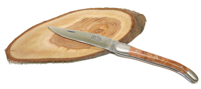 Laguiole Forge de Laguiole Knife, 2 Mitres Inox Laguiole Forge de Laguiole Knife, 2 Mitres Inox Farbe / color: wacholder ()