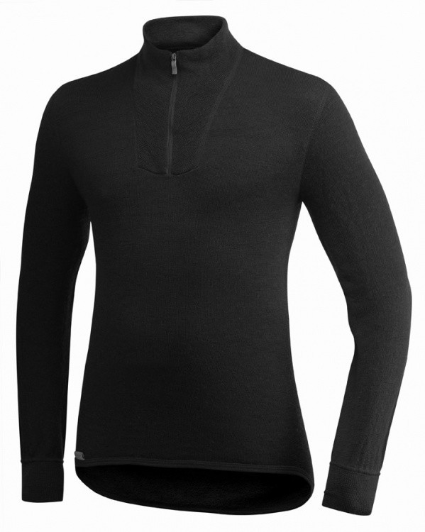 Woolpower Zip Turtleneck 400 Woolpower Zip Turtleneck 400 Farbe / color: schwarz ()