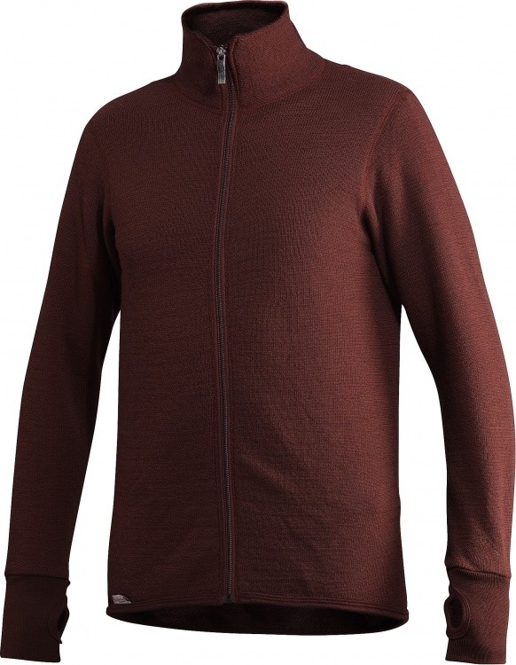 Woolpower Full Zip Jacket 400 Woolpower Full Zip Jacket 400 Farbe / color: rust red ()