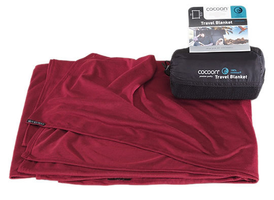 Cocoon Coolmax Travel Blanket Cocoon Coolmax Travel Blanket Farbe / color: monks red ()