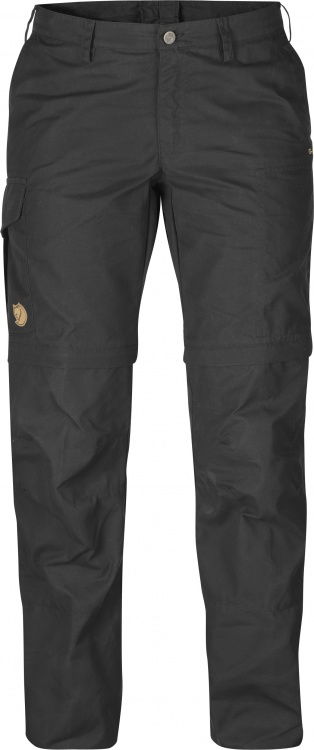 Fjällräven Karla Zip Off Trousers Women Fjällräven Karla Zip Off Trousers Women Farbe / color: dark grey () Fjällräven Karla Zip Off Trousers Women Fjällräven Karla Zip Off Trousers Women Farbe / color: dark grey ()