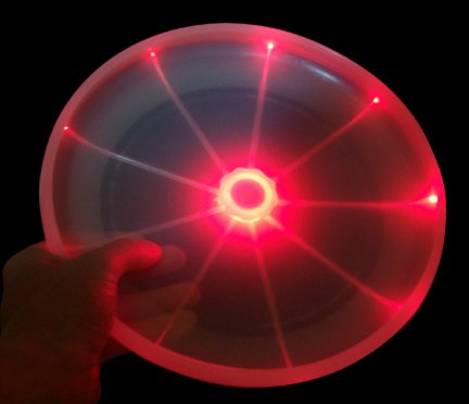 Nite Ize FlashFlight Frisbee Nite Ize FlashFlight Frisbee Farbe / color: red ()