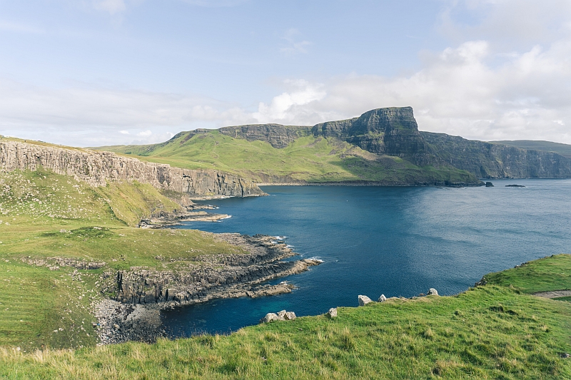 Schottlands Highlands im Lieferwagen