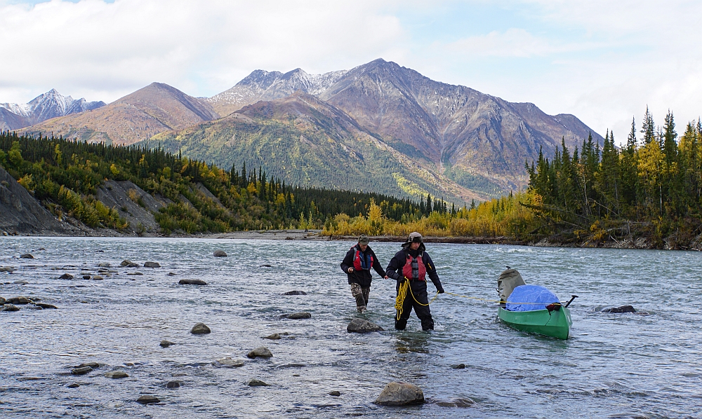 Paddeln des North Fork Koyukuk River in Alask