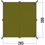 Tatonka Tarp 2    2,85 x 3,0 m