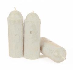 Candles, fill up, 3pcs