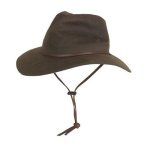 Hat Crushable, oilskin waterproof