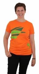 Earthpositive Womens Slim Fit T-Shirt Unterwegs
