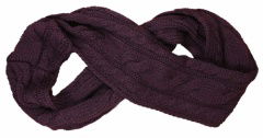 Loopschal Zopf uni