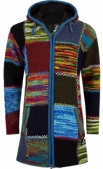 Longpatchwork Jacket Multi Women