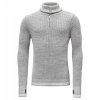 grey melange/offwhite