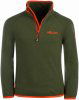 forest green/flame orange