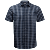 night blue checks