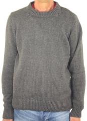 Brandon Jersey Crew Neck Sweater Men