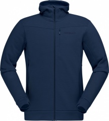 Falketind Warmwool2 Stretch Zip Hood Men