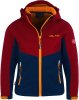 rusty red/mystic blue/golden yellow