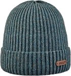 Strickmtze Umschlag Uni mit Seide