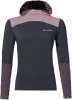 black/lilac