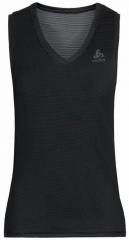 Active F-Dry Eco Bl Top V Neck Singlet Women