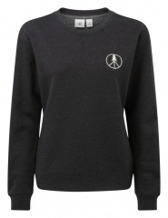 Womens Peace Tree LS Crew