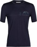 Icebreaker Tech Lite II SS Tee Single Line Camp