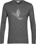 Icebreaker Tech Lite II LS Tee Skiing Yeti