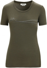 Tech Lite II SS Tee Cadence Paths Women