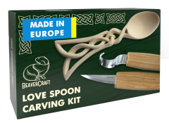 Schnitzset Celtic Spoon