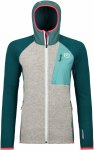 Fleece Grid Plus Classic Knit Hoody Women