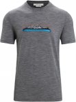 Icebreaker Mens Tech Lite II SS Tee Ski Fields