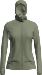 Womens Quantum IV LS Zip Hoodie