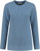 light blue melange