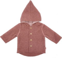 GOTS Wollfleece Baby Jacke