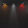 Drei Farbmodi / three light color modes