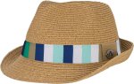Blues Kids Trilby Straw Hat