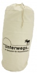 Unterwegs Schlafsack-Aufbewahrungsbeutel Baumwolle mit Logo