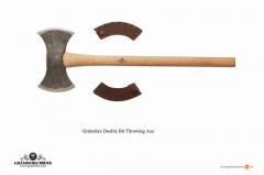 Double Bit Throwing Axe