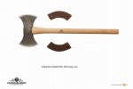 Double Bit Throwing Axe